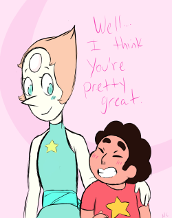 ocean-soda:  pearl and steven! 