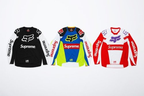 SUPREME X FOX RACINGITEMS“RIDE ON”May 10, 2018