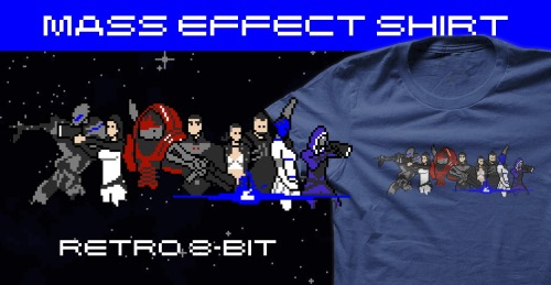 8-Bit Normandy Crew - $19Imagine if Mass Effect were released in the 80s/90s era of gaming&