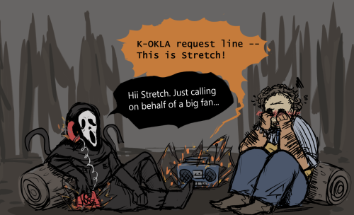 i get sad when i think about bubba in dbd. please let him have something :(