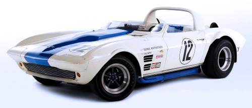 Chevrolet Corvette Grand Sport Roadster, 1963. Part of a program to produce a lightweight racing ver