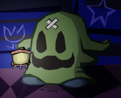 Archer-From-Archer:the Big Lantern Ghost From Paper Mario 64! I Wish This Dude Was