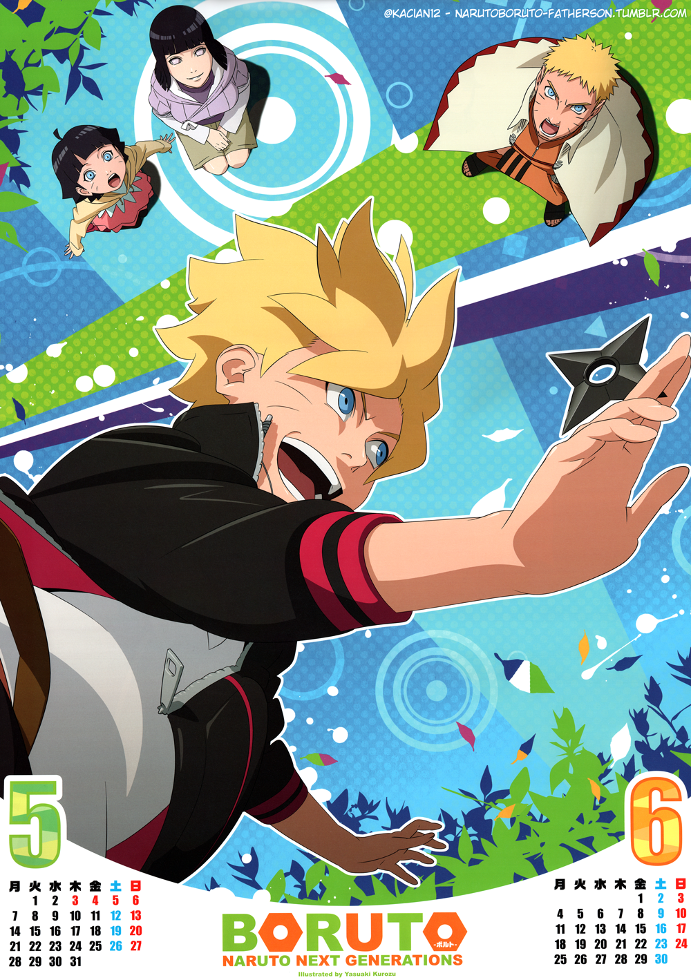 Boruto: Naruto Next Generations - Calendário de Maio 2018