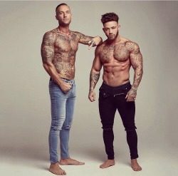 malecelebritys:  Calum Best &amp; Ashley Cain