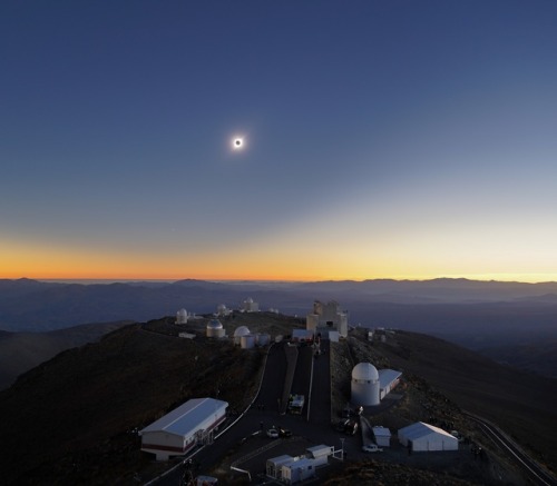 On 2 July 2019 a total solar eclipse passed over ESO’s La Silla Observatory in Chile. The eclipse la