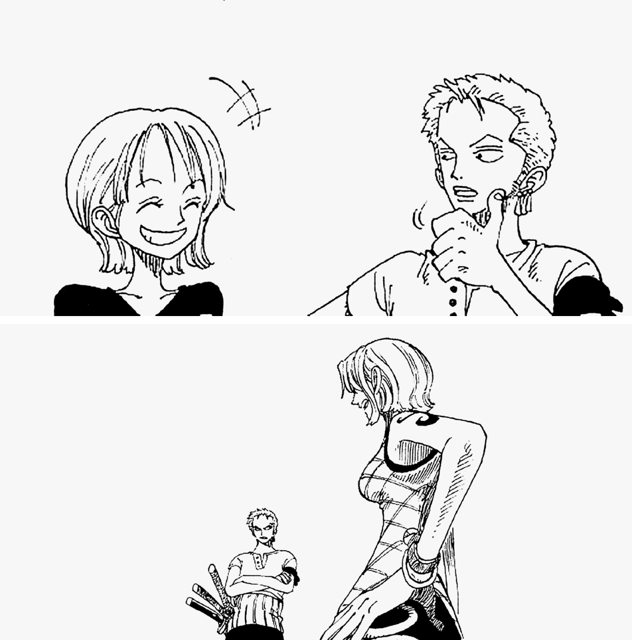 Zoro Understands Luffy Zoro And Nami Throughout The Years Requested By