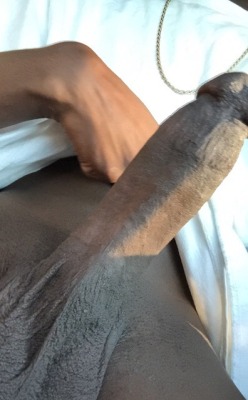 heartbrakkidd:  Horny as hell this morning. Riding with my dick out in the car