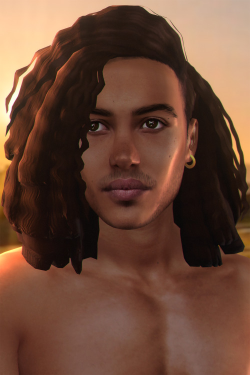 * Calisto - base game compatible hairstyle for male sims, all LOD’s, all maps, 26 EA swatches+