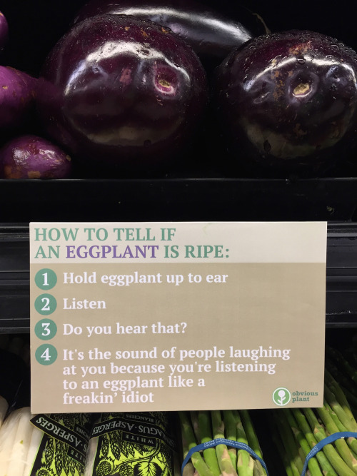 Porn photo obviousplant:  How to tell if fruits and