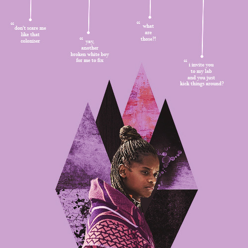 steverogesr:shuri in purple for @wakandashuris ♥