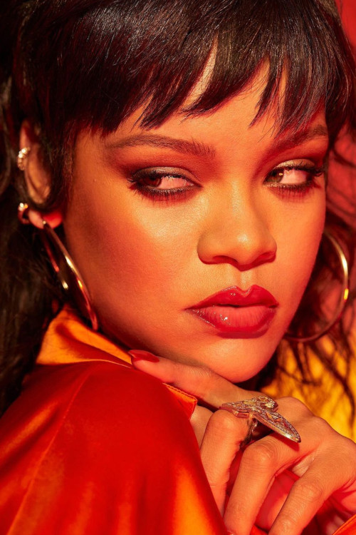 Rihanna for Fenty Beauty; Gloss Bomb Heat. (June 2021)