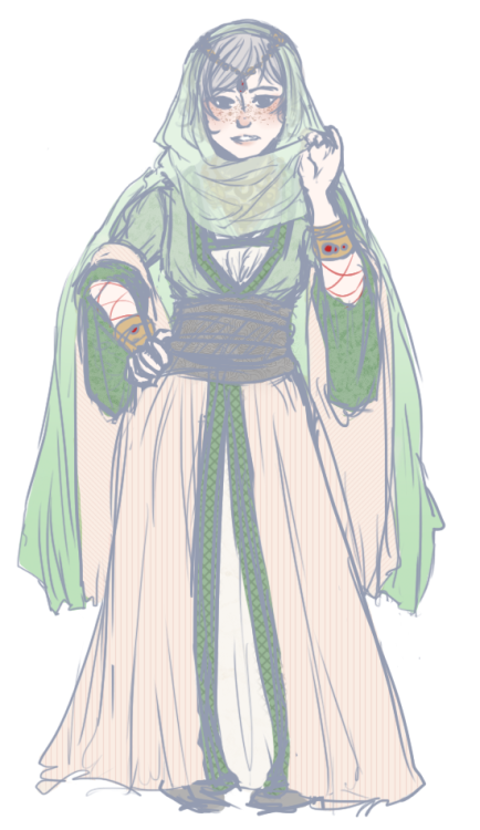 really messy with slapped on colours fem!ja'far with vaguely turkish clothing I&rsquo;m trying to fi