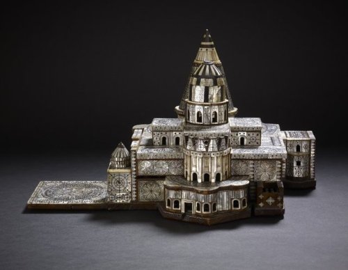 fablesandgables:Model of Church of the Holy Sepulchre in Jerusalem - Unknown Jordanian or Lebanese a
