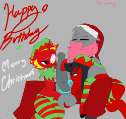 negasimon-draws:Ohhey, heard its wags birthday on the 20thSo, Nsfw for the nsfw-artist -w-I call it “Santas little helpers” Fuck! Thanks negasimon! That was the first thing on my dash when I opened it, sure is a sexy as fuck birthday gift~ thanks
