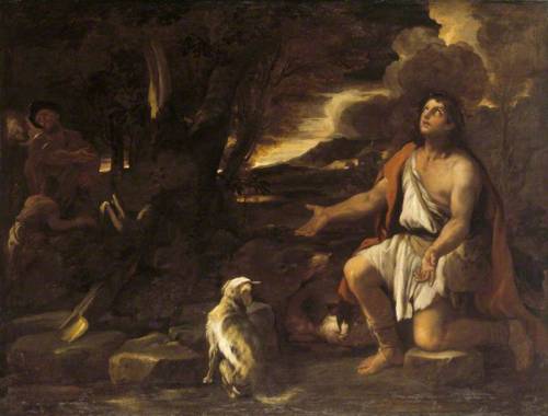 The Parable of the Prodigal Son. The Penitent Swineherd, 1685, Luca Giordano