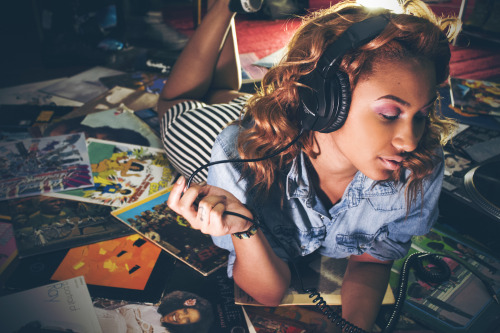 chicks with records.