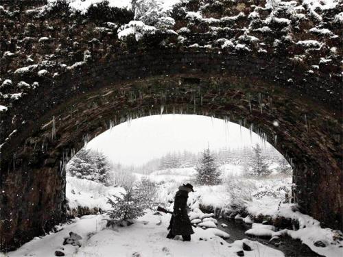 tirairgid:  Snow in Cargan, Co. Antrim, Ireland - (x)