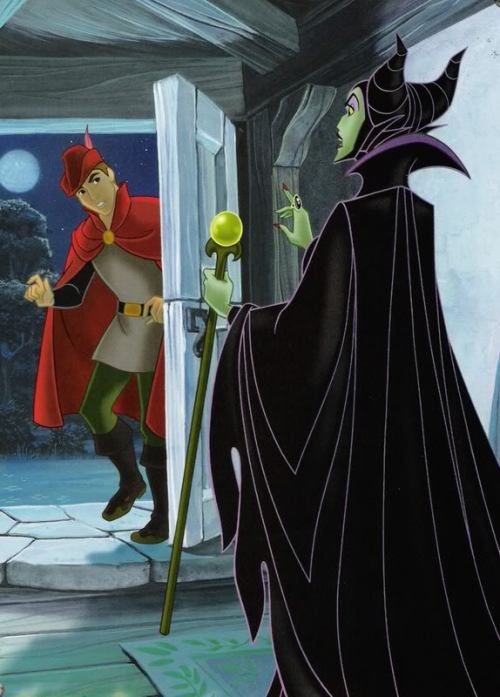 theotherwesley:disneyprincetimothy:Long before the Maleficent movie, Disney released a hilarious boo