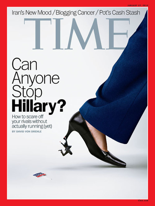 Hillary Clinton makes the cover of TIME for the 18th time. See a collage of the other 17 here. 