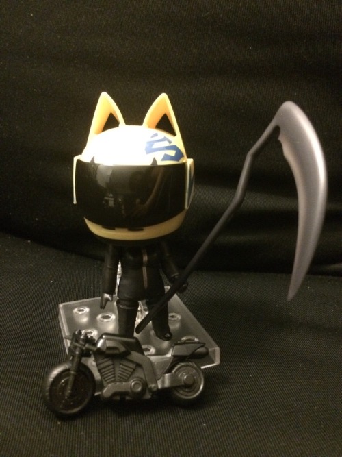 My Celty Nendoroid (With pre-order bonus heart-shaped effect) arrived!<3 ( ღ’ᴗ’ღ ) <3