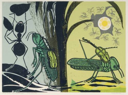 geritsel:Edward Bawden - Illustrations for Aesop’s Fables