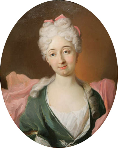 Anna Catharina Steiger by Johann Rudolf Huber, 1711