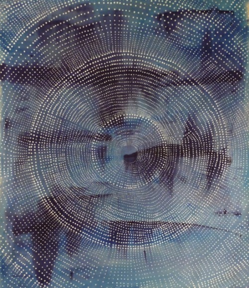 red-lipstick:Cheron Tomkins - Homage to Rosalind Franklin, 2011Paintings: Acrylics on Canvasw