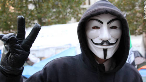 We are Anonymous. We are Legion. We do not forgive. We do not forget. Expect us.