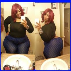 pearhub:  #thick #booty #bbw #wide hips #tight