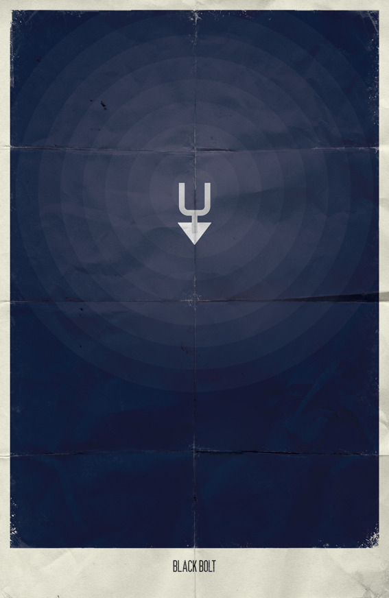 imthegdbatman:               Fantastic Four Posters   -  Marko Manev  