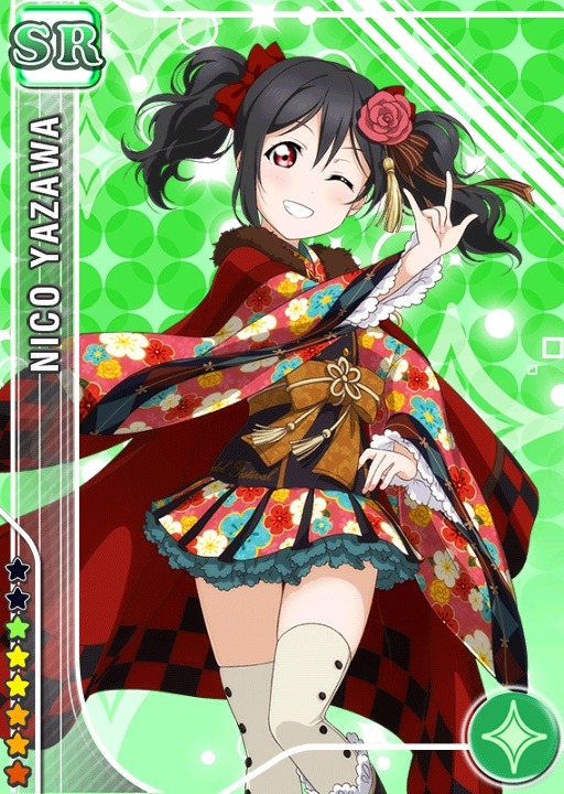 lovelivecommunity:           ‘Taisho Roman’ Version - Nico Yazawa SR    