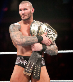 fishbulbsuplex:  WWE World Champion Randy