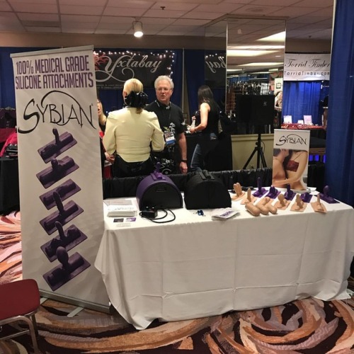 The Sybian booth at #domcon