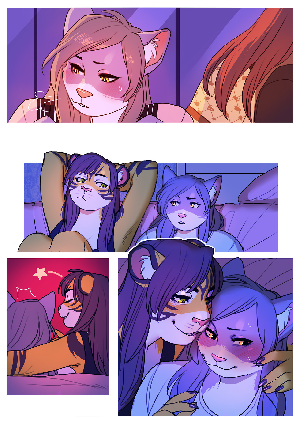 nsfw-zhenya:  commission comics for ChawchawWolf