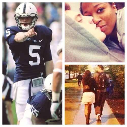 racholmonique:Goodluck to my Bestfriend today. Watch right now.#pennstate #indiana #btn #quarterback