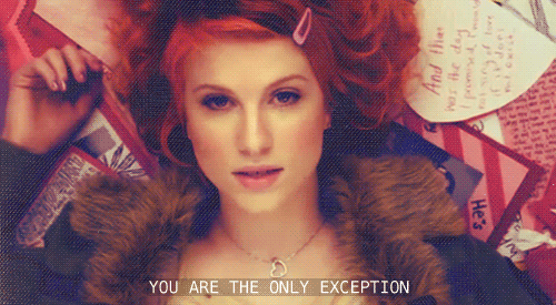tonight&ndash;alive-paramore:  Hayley from Paramore ( Official Videos )