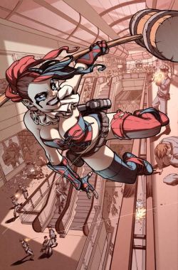 imthenic:  Harley Quinn #1 art by Chad Hardin