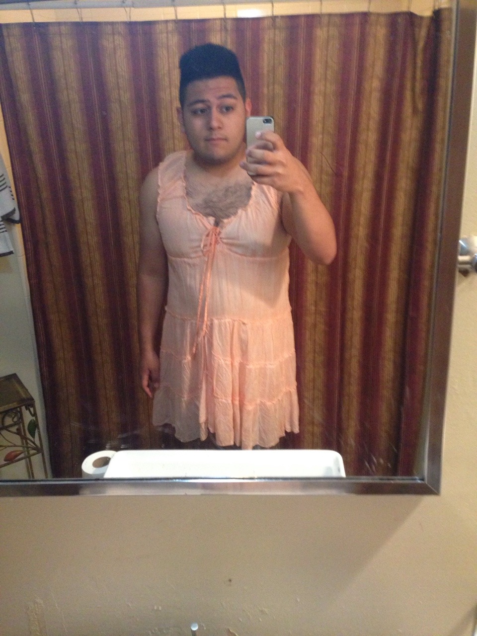 cuddlefreak:  Idc what you say, I think I look good in a dress.