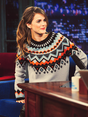 inquisitiveg:Keri Russell makes an appearance on Late Night With Jimmy Fallon on February 8, 2013.