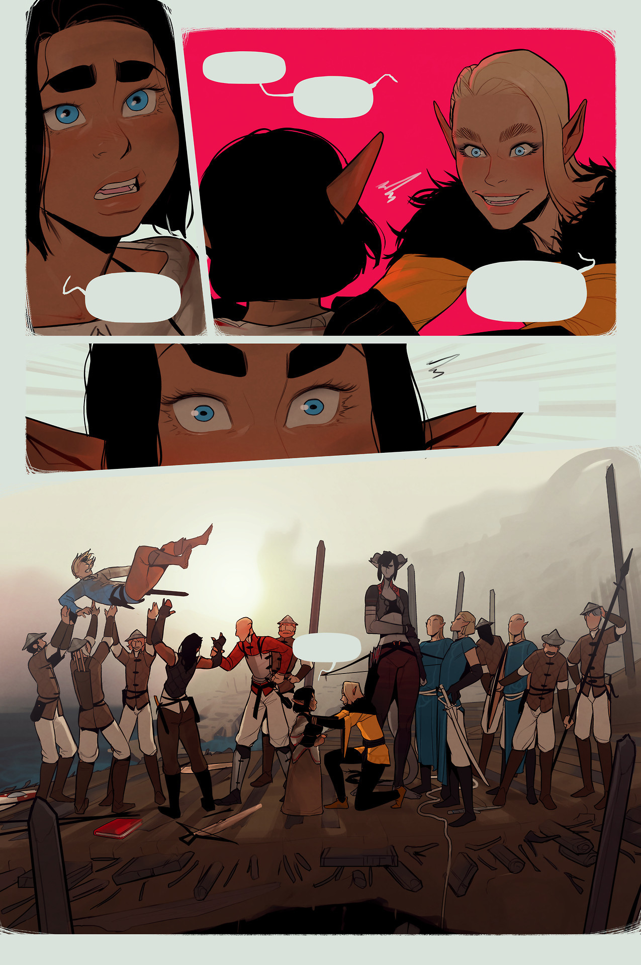 Aaaaand chapter 9 is done! Time for a break!buttsmithy.comhttps://www.patreon.com/InCaseArt