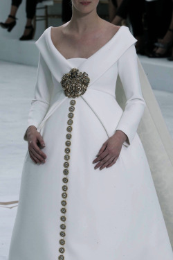 fashioninquality:  Detail at Chanel Couture Fall Winter 2014 | PFW