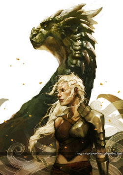 dailydragons:  Stormborn by MischievousMartian (DeviantArt)