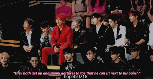hoseokb:sunmi being an angel: mission accomplished ✔️