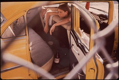secretcinema1: Teenager in Second Ward, El Paso, 1972, Danny Lyon