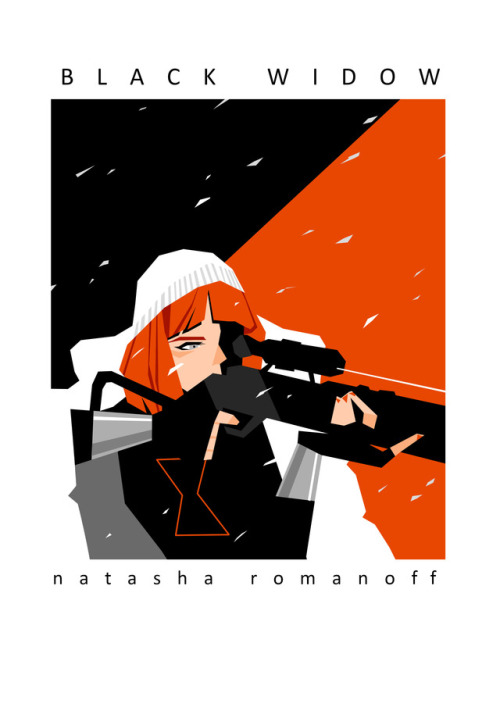 jollyjoules:Huevember DAY 7 : BLACK WIDOW aka Natasha Romanoff