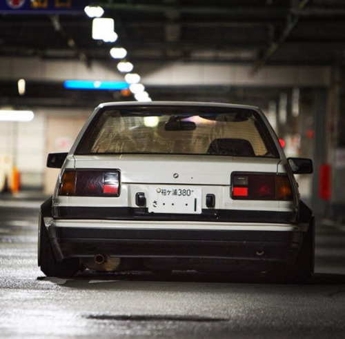 radracerblog: Toyota Trueno Coupe Ae86@atsushi_80