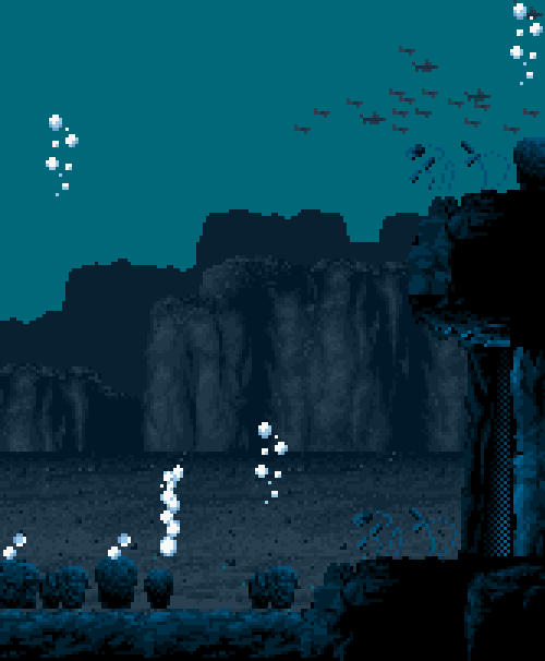 decadot:  EVO: The Search for Eden — Super Nintendo — Enix (1993) Thanks for making land-based life possible, stromatolites.