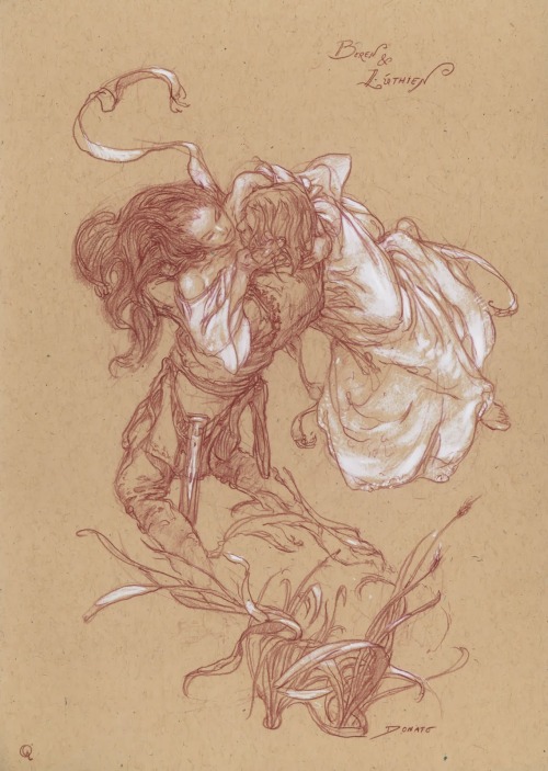 89ravenclaw:Beren and Luthien - Donato Giancola