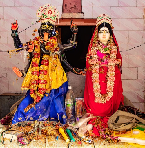 Radha and Krishna Kali