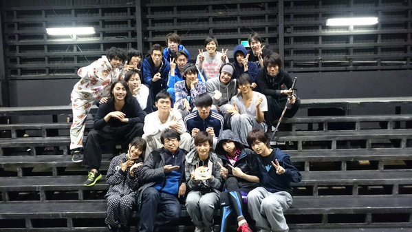 hakumyu:  The HakuMyu cast spent the final day of 2015 going through their last Shinsengumi